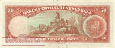 Venezuela - 50  Bolivares (#047b_VF)