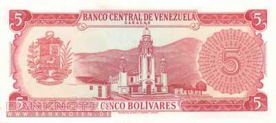 Venezuela - 5  Bolivares (#050h_UNC)