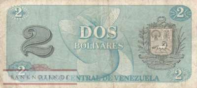 Venezuela - 2  Bolivares (#069_VF)