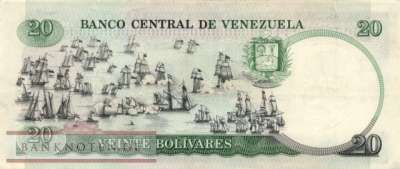 Venezuela - 20  Bolivares (#071_VF)