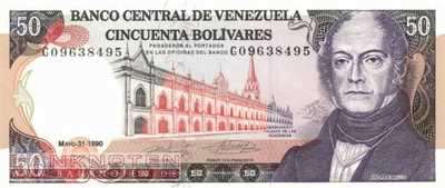 Venezuela - 50  Bolivares (#072_UNC)