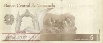 Venezuela - 5  Bolivares Digitales - SPECIMEN (#115aS_UNC)