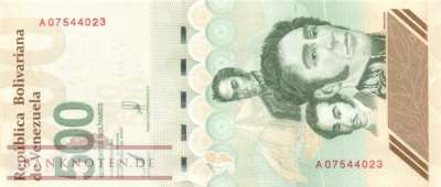 Venezuela - 500  Bolivares Digitales (#121a_UNC)