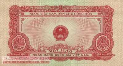 Vietnam - 1  Hao (#068a_UNC)