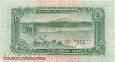 Vietnam - 2  Hao (#069a_UNC)