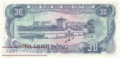 Vietnam - 30  Dong (#095a_UNC)