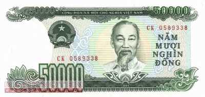 Vietnam - 50.000  Dong (#116a_UNC)