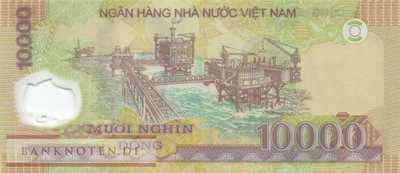 Vietnam - 10.000  Dong (#119l_UNC)