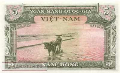 Vietnam/Süd - 5  Dong (#002a_UNC)