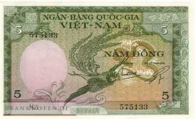 Vietnam/Süd - 5  Dong (#002a_UNC)