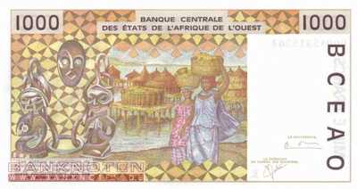 Senegal - 1.000  Francs (#711Kj_UNC)