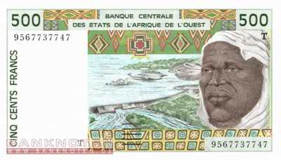 Togo - 500  Francs (#810Te_UNC)