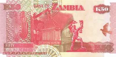 Sambia - 50  Kwacha (#037d-1_UNC)