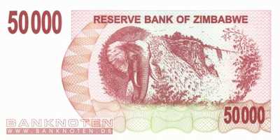 Zimbabwe - 50.000 Dollar (#047_UNC)