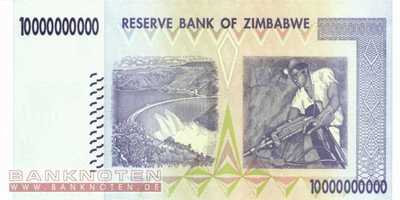 Zimbabwe - 10 Milliarden Dollars (#085_UNC)