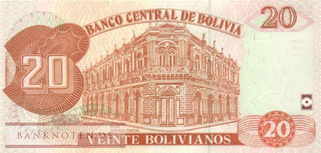 Bolivien   20 Bolivianos (#234_UNC)