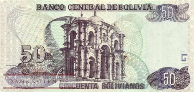 Bolivien Bolivia   50 Bolivianos   P.235 UNC