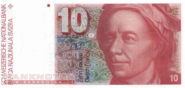 Switzerland - 10  Franken (#053d-U54_UNC)