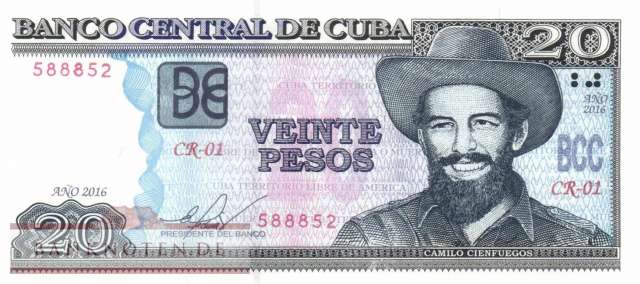 Kuba - 20  Pesos (#122k_UNC)