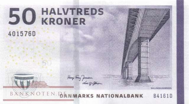 Dänemark - 50  Kroner (#065h-3_UNC)