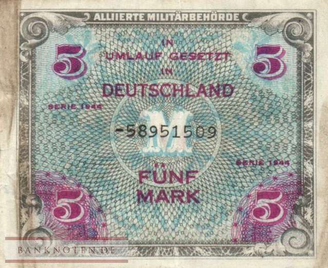 Deutschland - 5  Mark (#AMB-03d_F)