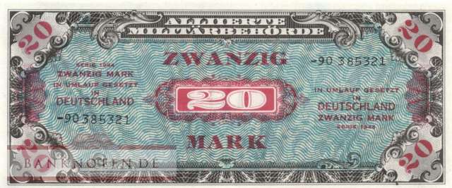 Deutschland - 20  Mark (#AMB-05d_UNC)