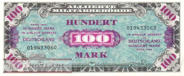 Deutschland - 100  Mark (#AMB-07a_UNC)