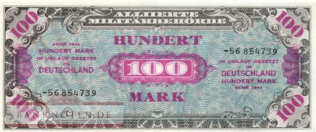 Deutschland - 100  Mark (#AMB-07d_UNC)