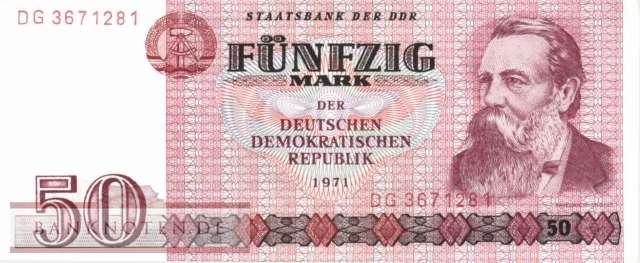 Deutschland - 50  Mark (#DDR-22a_AU)