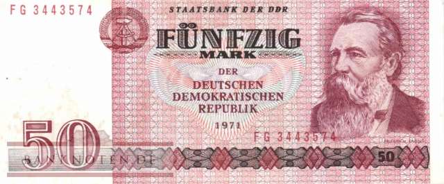 Deutschland - 50  Mark (#DDR-22c_XF)