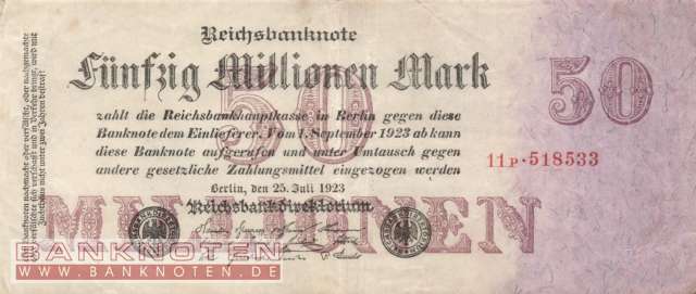 Germany - 50 Million Mark (#DEU-109b_VF)