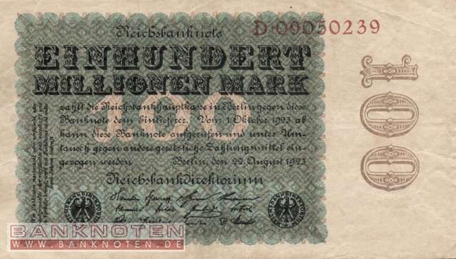 Deutschland - 100 Millionen Mark (#DEU-120a_VF)