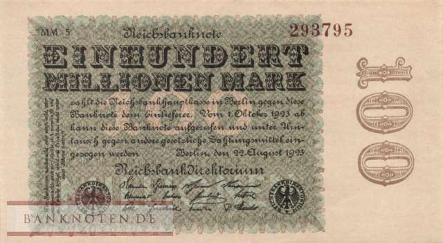 Deutschland - 100 Millionen Mark (#DEU-120ob_AU)