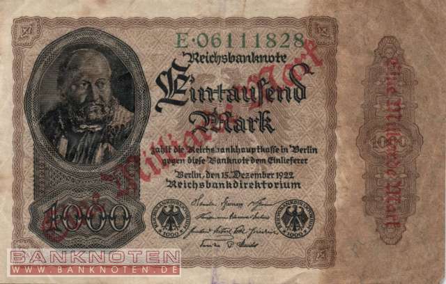 Germany - 1 Billion Mark (#DEU-126a_F)