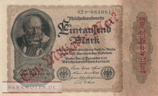 Germany - 1 Billion Mark (#DEU-126b-c_AU)