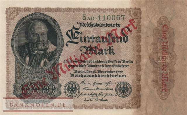 Deutschland - 1 Milliarde Mark (#DEU-126b_UNC)