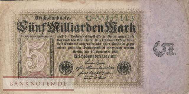 Germany - 5 Billion Mark (#DEU-132a_F)