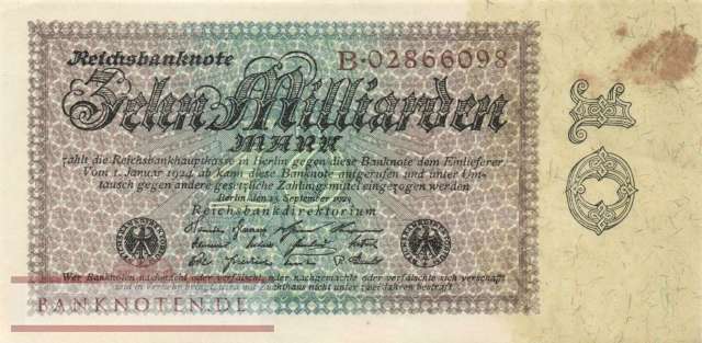 Deutschland - 10 Milliarden Mark (#DEU-134a_XF)