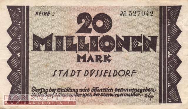 Düsseldorf - 20 Millionen Mark (#I23_1150v_F)