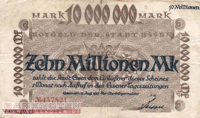 Essen - 10 Millionen Mark (#I23_1415d-2_F)