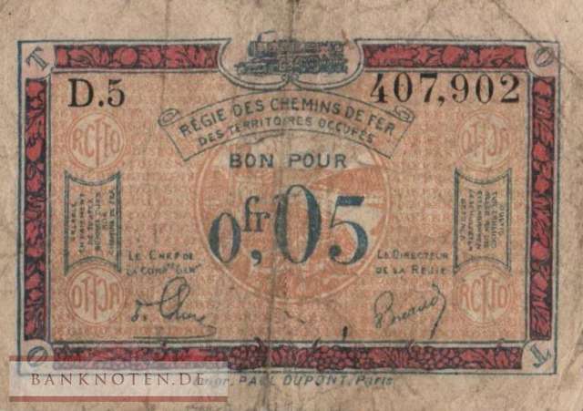 Deutschland - 0,05  Franc (#RPR-56_VG)