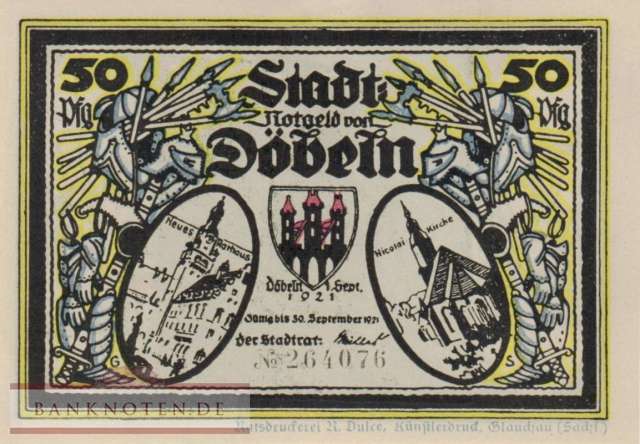 Döbeln - 50  Pfennig (#SS0277_1a-4_AU)