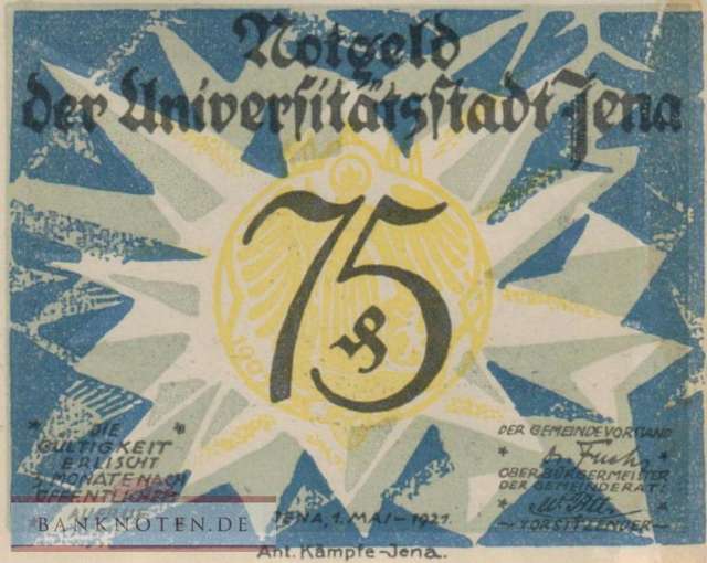 Jena - 75  Pfennig (#SS0656_2-4-1_AU)