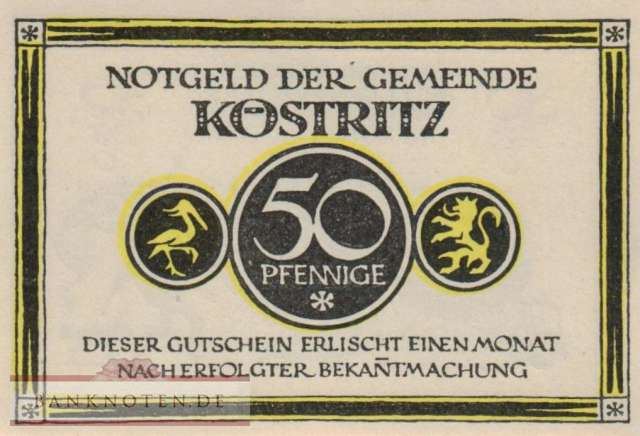 Köstritz - 50  Pfennig (#SS0736_2-3_UNC)