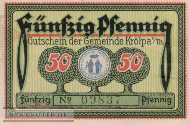 Krölpa - 50  Pfennig (#SS0745_1-2_AU)