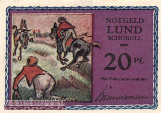 Lund-Schobüll - 20  Pfennig (#SS0844_2b-1_UNC)