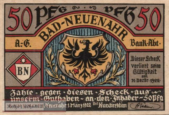 Bad Neuenahr - 50  Pfennig (#SS0938_1-2_AU)