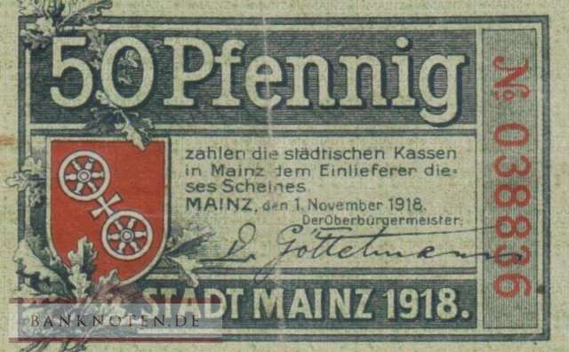 Mainz - 50  Pfennig (#VAM004_2_F)