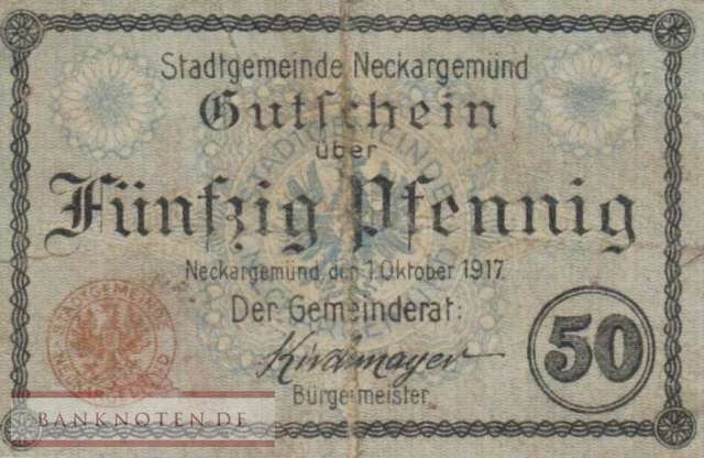 Neckargemünd - 50  Pfennig (#VAN006_1b_F)