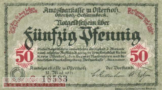 Osterholz - 50  Pfennig (#VAO029_5b_UNC)